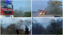 CELA ČUKARIČKA PADINA U DIMU Izbio požar, vatrogasci na licu mesta (FOTO/VIDEO)