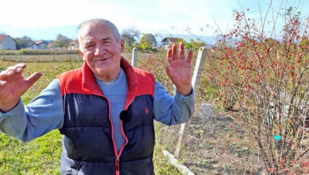 NA 10 ARI ZARADA JE 9.000 EVRA Salih sadi biljku od koje svi pijemo čaj, svi mu zavide i na zdravlju i na zaradi