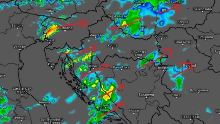 HLADNI FRONT USKORO UDARA NA SRBIJU Na radaru se vide padavine koje dolaze, evo kakvo će vreme biti do kraja oktobra