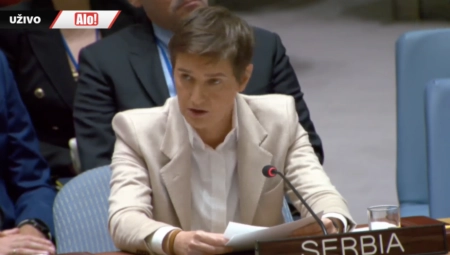BRNABIĆ U SAVETU BEZBEDNOSTI UN: Predsednica takozvanog demokratskog Kosova ne želi ni da izgovori reč Srbija