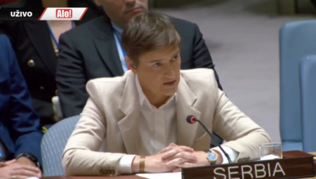 PREMIJERKA BRNABIĆ NA SEDNICI SB UN O BANJSKOJ "Beograd nije imao nikakve veze sa ovim događajem"