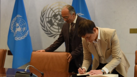 "PRIŠTINA NE NAMERAVA DA UČESTVUJE U DIJALOGU" Brnabić posle sednice SB UN: Svi su mogli da vide laži Prištine