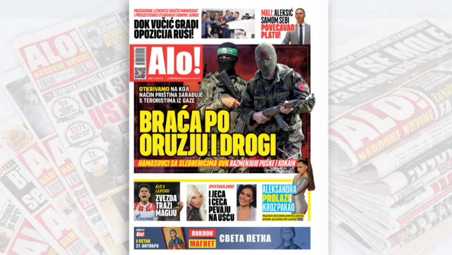 BRAĆA PO ORUŽJU I DROGI Otkrivamo na koji način Priština sarađuje s teroristima iz Gaze