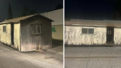 MISTERIOZNA BARAKA OSVANULA NASRED ULICE Građani i policija u šoku, kamere ništa nisu snimile