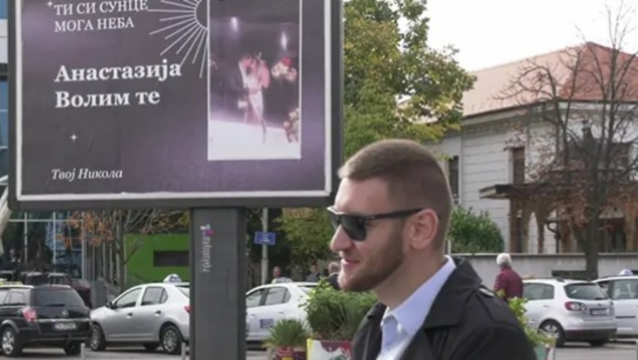 UZ POMOĆ BILBORDA POKUŠAVA DA VRATI BIVŠU Evo na šta je sve spreman Nikola kako bi mu se Anastasija vratila