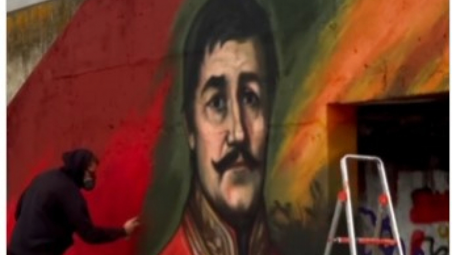 VELIKI SRPSKI VOJSKOVOĐA DOBIO MURAL U BEOGRADU Pljušte komentari, ljudi oduševljeni
