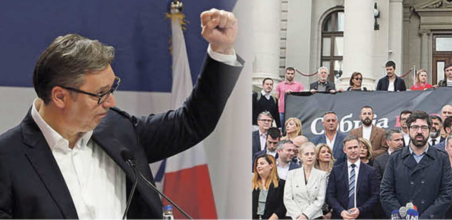 PARALELA Srbija ne sme da stane ili Srbija mora stati