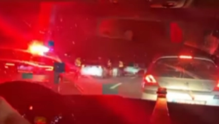 STRAŠAN SUDAR NA AUTOPUTU NIŠ-BEOGRAD! Kilometarska kolona na ovom mestu, stigla Hitna pomoć i policija (VIDEO)