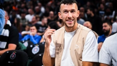 IZNENAĐENJE U "ARENI" Reprezentativac Hrvatske se pojavio na meču Partizana i Zvezde, društvo mu pravi muž Ane Ivanović (FOTO)