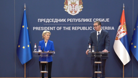 VUČIĆ U ČETVRTAK SA FON DER LAJEN U DAVOSU Predsednik Srbije sastaje se sa predsednicom Evropske komisije