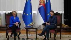"SA PREMIJERKOM SAM RAZGOVARALA O REFORMAMA" Oglasila se Ursula fon der Lajen  nakon sastanka sa Anom Brnabić