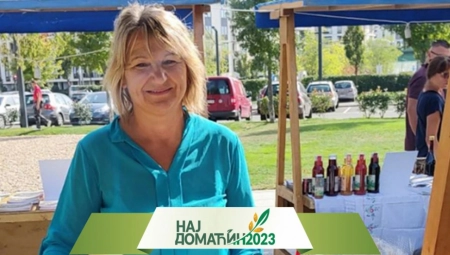 GORDANA IZ TARAŠA OBRAĐUJE 10 HEKTARA Širi glas o važnosti organske proizvodnje, posebno za zdravlje ljudi