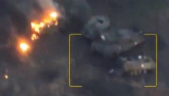 UNIŠTENA DVA BORBENA VOZILA ORUŽANIH SNAGA UKRAJINE Ruski padobranci razorili tenkove (VIDEO)