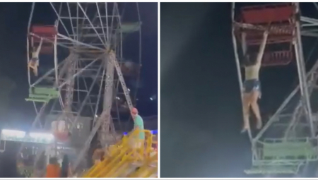 ČULI SU SE KRICI UŽASA! DEVOJČICI PUKLA ZAŠTITA NA PANORAMSKOM TOČKU Uspela da izdrži 20 sekundi, a onda se pustila! (UZNEMIRUJUĆI VIDEO)