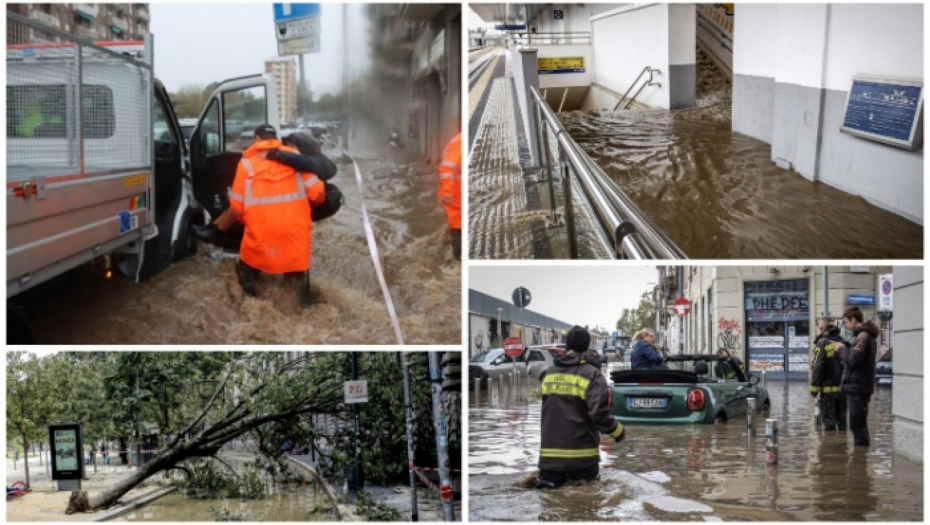 PRVI SNIMCI KATASTROFALNE OLUJE Devetoro mrtvih, šteta se meri u milionima, haos u Italiji (FOTO/VIDEO)