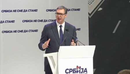 KOSOVO JE DEO REPUBLIKE SRBIJE, ZAPISANO JE U USTAVU, BILO I BIĆE Vučić: Ja ću da čuvam vašu decu i KiM!