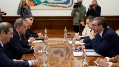 "OBAVESTIO SAM GA O SITUACIJI NA KiM" Vučić razgovarao sa ministrom spoljnih poslova Azerbejdžana (FOTO)