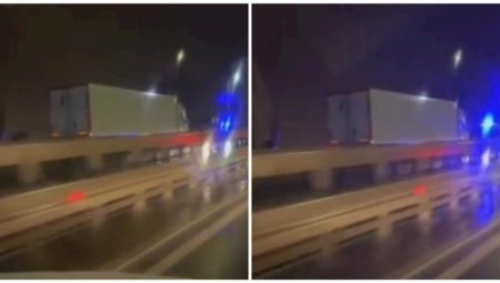 VOZAČ KAMIKAZA ŠLEPEROM DIVLJAO U NOVOM SADU Vozio u kontra smeru, ljudi bili u šoku