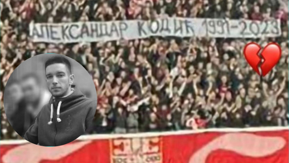 DOGOVOR JE BIO DA ZAJEDNO GLEDAMO ZVEZDU: Delije odale počast preminulom sinu Mirka Kodića, mnogi u suzama zbog prizora!