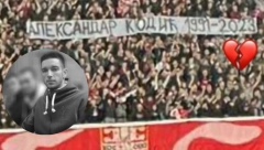 DOGOVOR JE BIO DA ZAJEDNO GLEDAMO ZVEZDU: Delije odale počast preminulom sinu Mirka Kodića, mnogi u suzama zbog prizora!