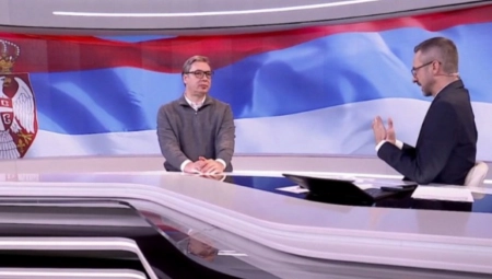 BRUTALNA KAMPANJA DA SRBIJI PRETE SANKCIJE Vučić: Nema ni sankcija ni mera, za te laži neće biti izvinjenja