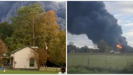 "ČUDOVIŠTE" OD DIMA KULJA U NEBO Strašna eksplozija u američkoj hemijskoj fabrici (VIDEO)