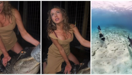 OVA NAUČNICA ĆE VAS OSTAVITI BEZ DAHA! Pogledajte kako se rve sa aligatorom i pliva pored smrtonosnih ajkula (VIDEO)