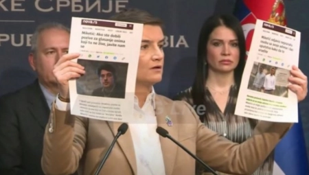 BRNABIĆ UŽIVO POKAZALA DOKAZE Raskrinkala opozicione medije, imali iste objave pred ove i prošle izbore!