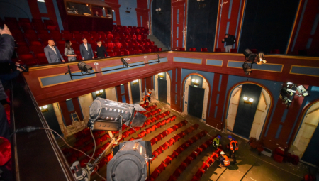 Mirović: Posle gotovo 40 godina počela rekonstrukcija Pozorišta „Dobrica Milutinović“ u Sremskoj Mitrovici