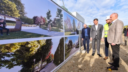 VREDNOST INVESTICIJE JE 428,9 MILIONA DINARA Mirović: Novi Sad dobija novi park
