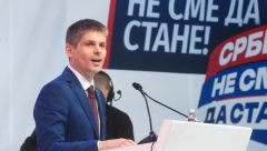 Brnabić i Gujon u Kragujevcu: Srbija ne sme da stane