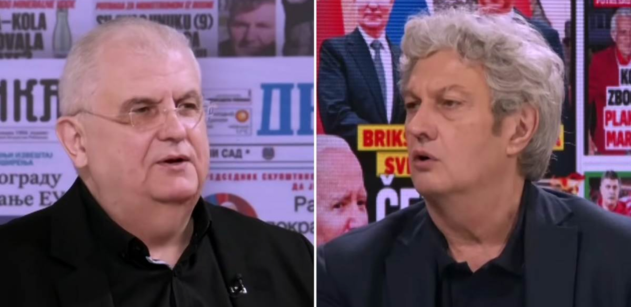 HAOS U STUDIJU! Čanak i Marić ponovo u klinču, sve vreme ga je napadao