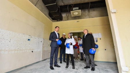 Mirović: Pokrajinska vlada nastavlja obnovu objekata u Univerzitetskom kliničkom centru Vojvodine