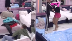 UROŠ POLIO ANITU JOGURTOM Ona razjarena ustala i prebila ga, pao na pod!