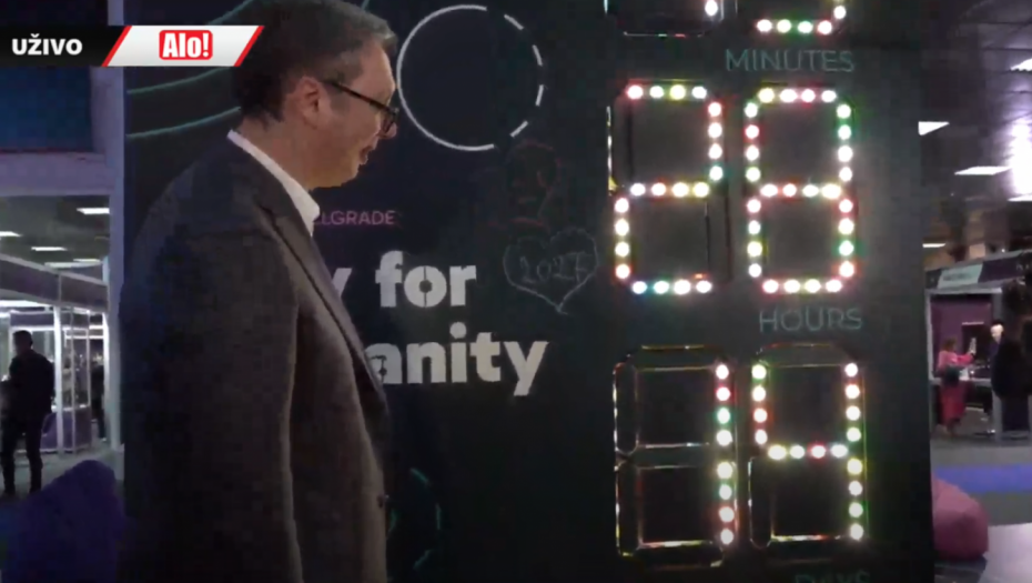 "MORAĆEMO DA SE SPREMAMO" Vučić aktivirao štopericu, ostalo je još 1.274 dana (VIDEO)