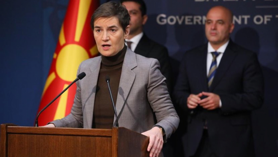 NASTAVAK OGROMNIH ULAGANJA U INFRASTRUKTURU Brnabić: Uspostavljanje železnica jača ceo region