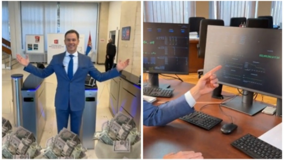 SINIŠA MALI POKAZAO TREZOR SRBIJE Na računu budžeta skoro pet milijardi evra (VIDEO)