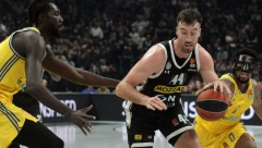 PARTIZAN POBEDIO ALBU ZA PREKID LOŠE SERIJE Crno-beli se probudili u drugom poluvremenu, Anđušić i Avramović "pogurali"  parni valjak ka važnoj pobedi pred nove izazove u Evroligi