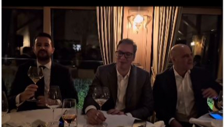 PITANJE KOJE JE NASMEJALO PREDSEDNIKA.. Vučić na komentar o "NEPRIJATNOM VIDEU" sa Milatovićem i Kovačevskim: "Meni jeste bilo neprijatno"
