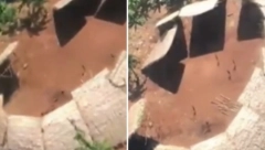 HELIKOPTEROM NADLETALI I VREĐALI PLEME Ratnici ih streljali, kamera sve zabeležila (VIDEO)