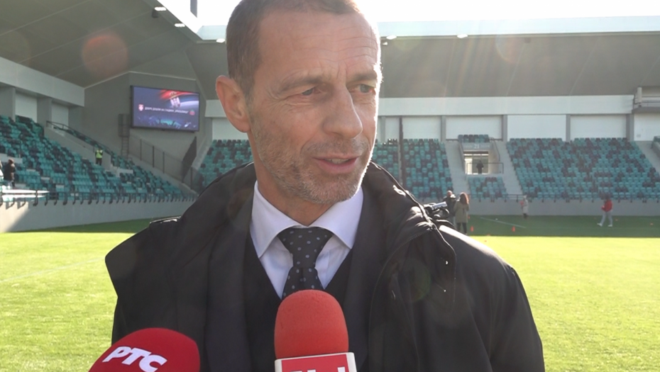 JAKA PORUKA ČEFERINA Predsednik UEFA ekskluzivno za Alo! Pomažemo razvoju fudbala u Srbiji, a Superligu bogatih mogu samo da sanjaju