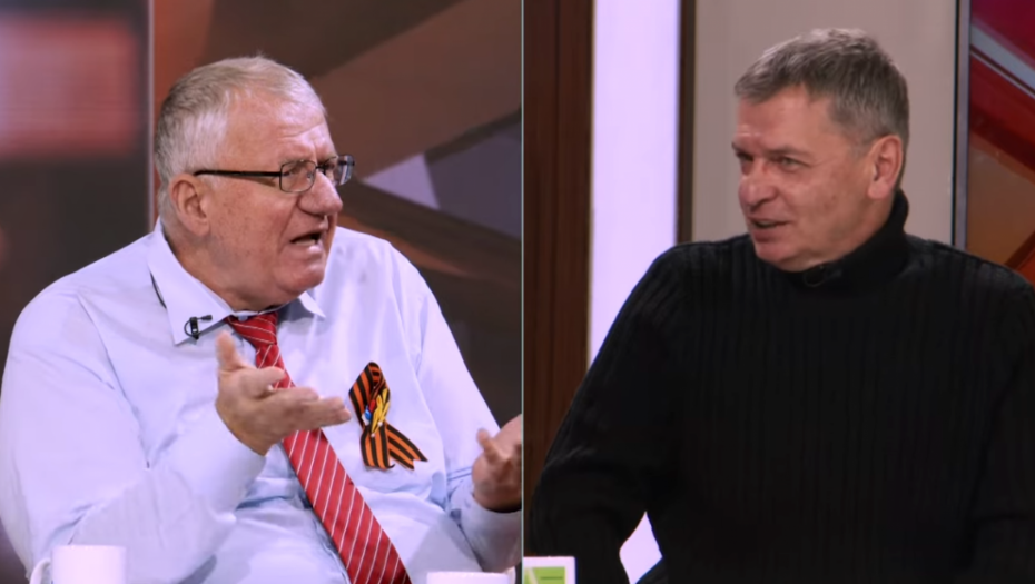 "ZNAŠ IZ STRIPOVA DA TARZAN NIKAD NE TUČE MAJMUNE" Šešelj i Ćuta u oštrom TV duelu - Ja ovde služim da tebe zaj*bavam (VIDEO)