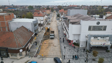 Šapić: Uređenje centra, petlja u Jakovu, uz nacionalni stadion i sajam, čine Surčin opštinom budućnosti (FOTO)
