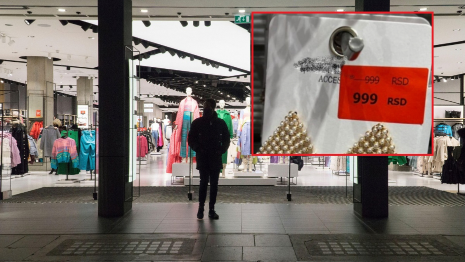 BRUKA U POZNATOM BEOGRADSKOM BUTIKU Kao snizili cenu, kad ono... NAROD BESAN, I TO S RAZLOGOM