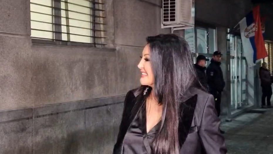 KADA NISAM U SRBIJI, TADA PODRŽAVAM KOLEGE LEPIM REČIMA Dragana Mirković stigla na koncert Dina Merlina