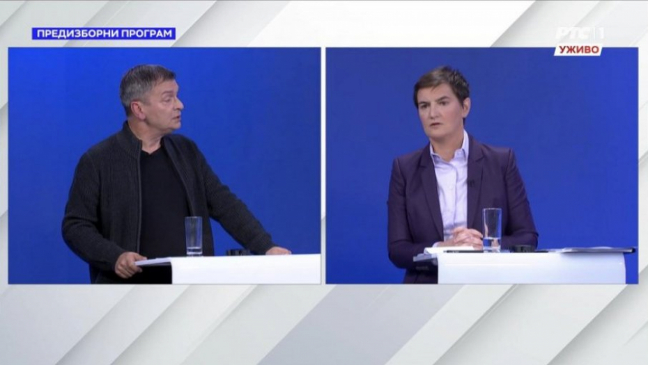 TOLIKO O NASILJU Aleksandar Jovanović Ćuta se sramno obratio Ani Brnabić