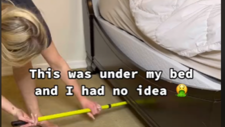ZAVUKLA METLU ISPOD KREVETA, I PRONAŠLA OVO Korisnici društvenih mreža u šoku: "To je izvor zaraze" (VIDEO)
