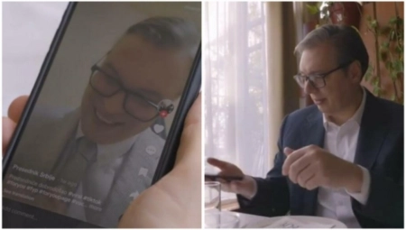 VUČIĆ IMA DVOJNIKA, SLIČNOST JE NEVEROVATNA Tiktok "gori" nakon objave predsednika Srbije, pogledajte ovo (VIDEO)