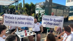 NAJJAČI SMO, SVE ĆEMO RAZVALITI Srbi nikad bolje raspoloženi čekaju teniski spektakl (VIDEO)