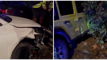 GRDOSIJA OD 2 TONE ODLETELA U JARAK Žestok sudar u Beogradu (VIDEO)